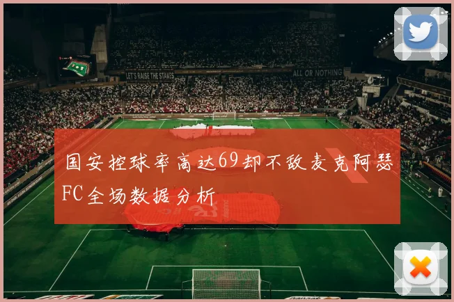 国安控球率高达69却不敌麦克阿瑟FC全场数据分析
