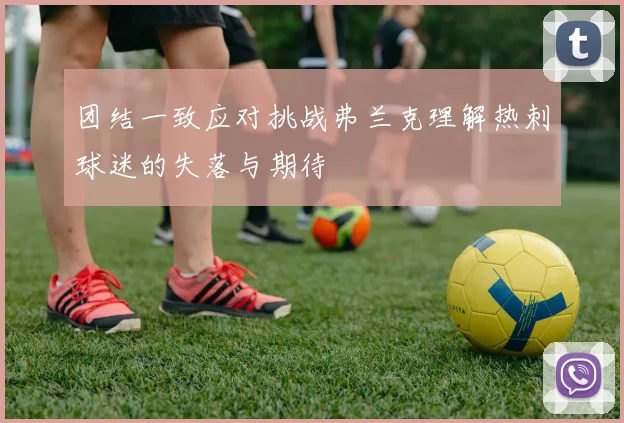团结一致应对挑战弗兰克理解热刺球迷的失落与期待